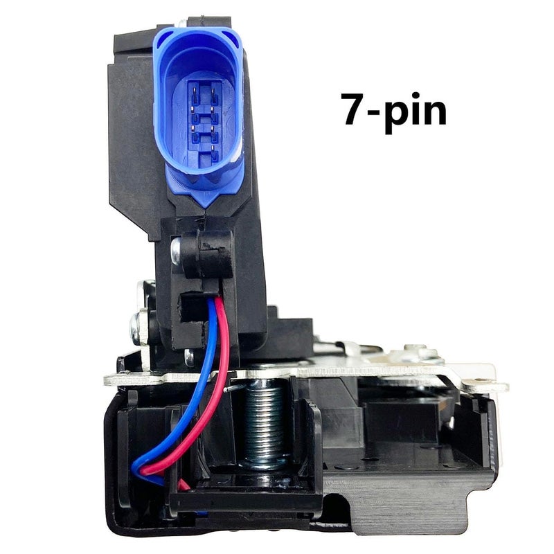 Cheriezing 7L0839015D Power Door Lock Latch Actuator Rear Left Driver - Compatible with 2002-2010 Cayenne, 2002-2009 VW Phaeton, 2003-2010 Touareg - 7 Pin # 3D4839015A - Image 3